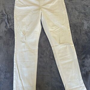 White Rockstar Super Skinny Legging